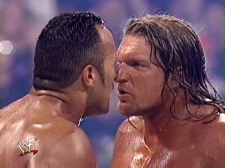 The Rock vs. Triple H